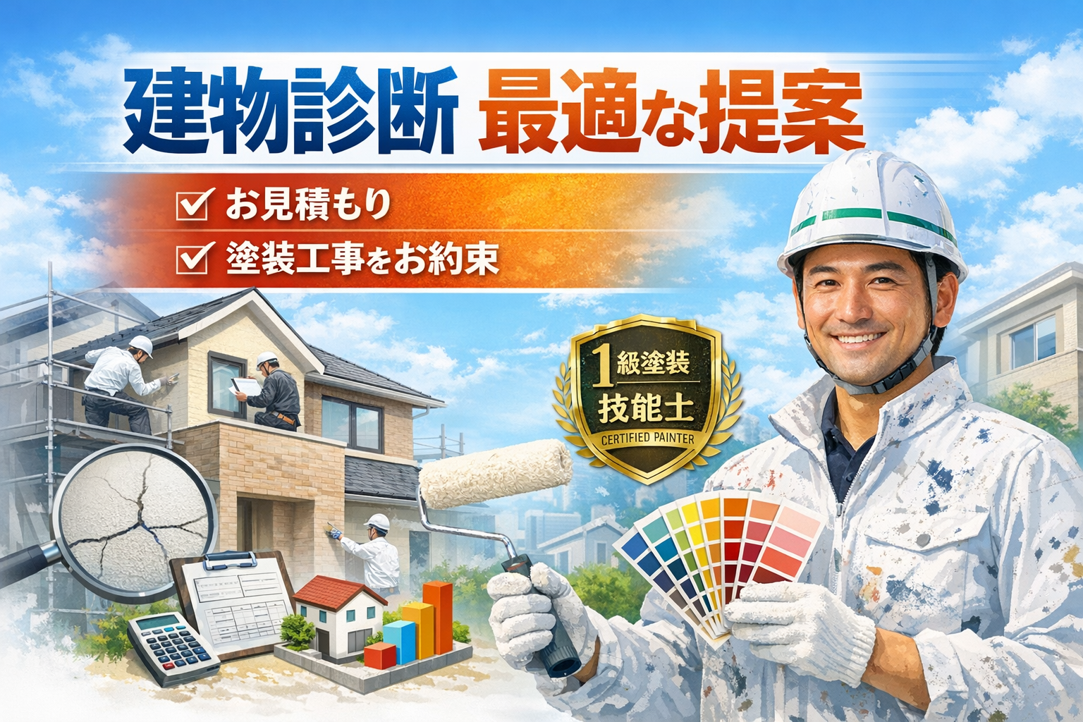 八王子市で外壁塗装をご検討中の方へ[簡単LINE相談]