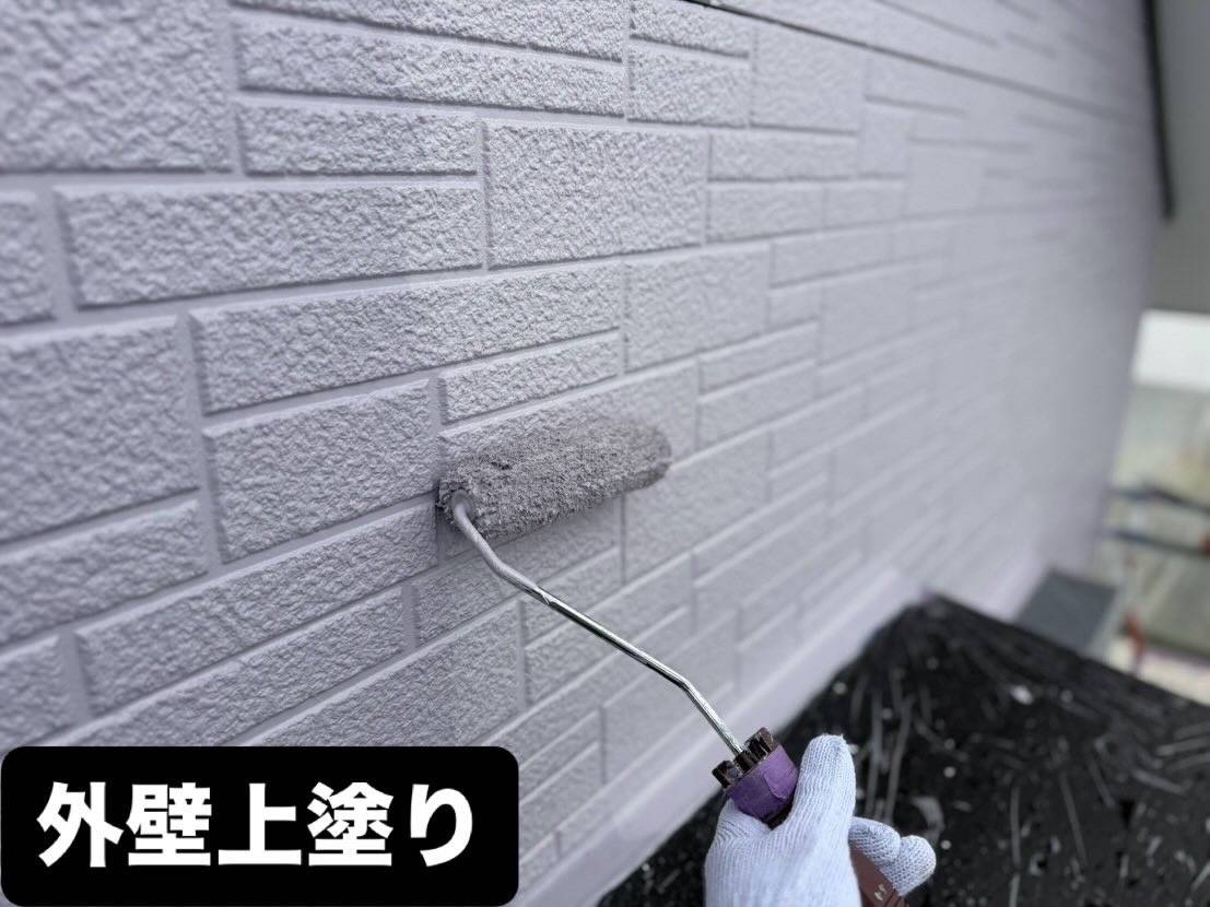 【八王子市】屋根・外壁塗装|ミストグリーンの屋根とND-430の外壁で落ち着いた仕上がりに